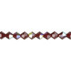 Bead 1pkg24 vivid Siam AB, Preciosa Czech crystal, 5mm bicone image number 0