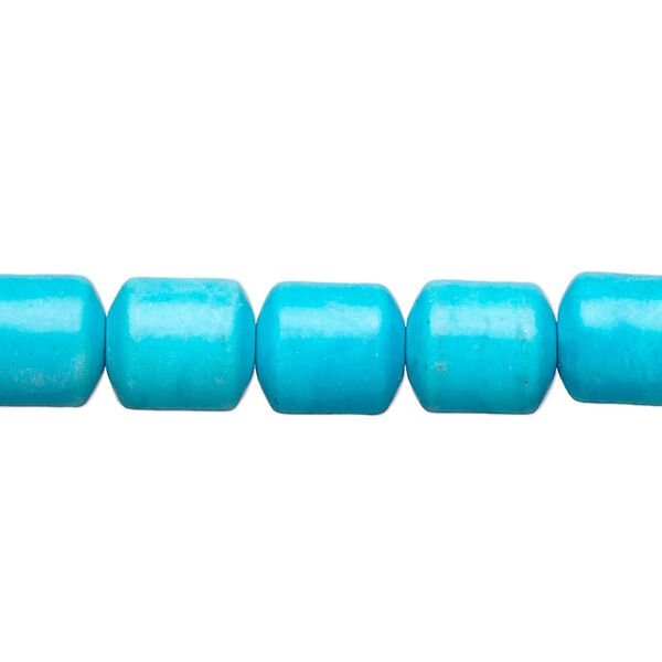 Magnesite 1pkg1, drum bead 15 inch 10x9mm image number 0
