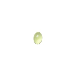 Peridot 1pkg1, calibrated hand-cut oval cab natural 7x5mm