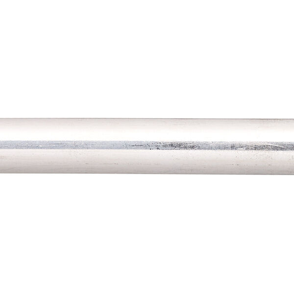 Wire, sterling silver, dead-soft, 8.5x2.5mm low-dome, 12 gauge, half-round. Sold per 1-foot pkg. image number 0