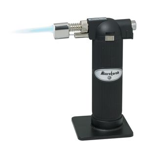 Torch, Micro Torch, steel and acrylic, black, 6x4 inches. Sold individually.