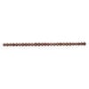 Freshwater pearl 1pkg1, semi-round, 14 inch red brown 8-10mm cultured image number 1