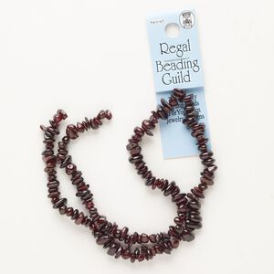 Rhodolite garnet 1pkg1, chip bead natural 15.5-16 inch mini to small