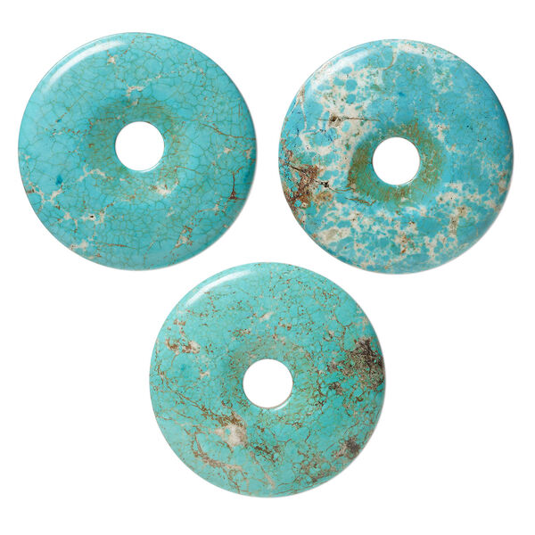 Magnesite 1pkg3, donut focal, 50mm image number 0