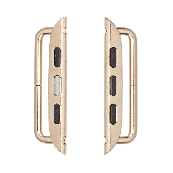 Watch component, copper-finished brass, 35x7.5mm with 25mm bar. Sold per pkg of 2. image number 0