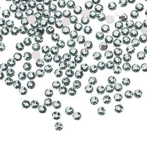 Flat back 1440pk smoked sapphire foil back, Preciosa MAXIMA Czech crystal rhinestone 2.5-2.7mm chaton rose round SS9