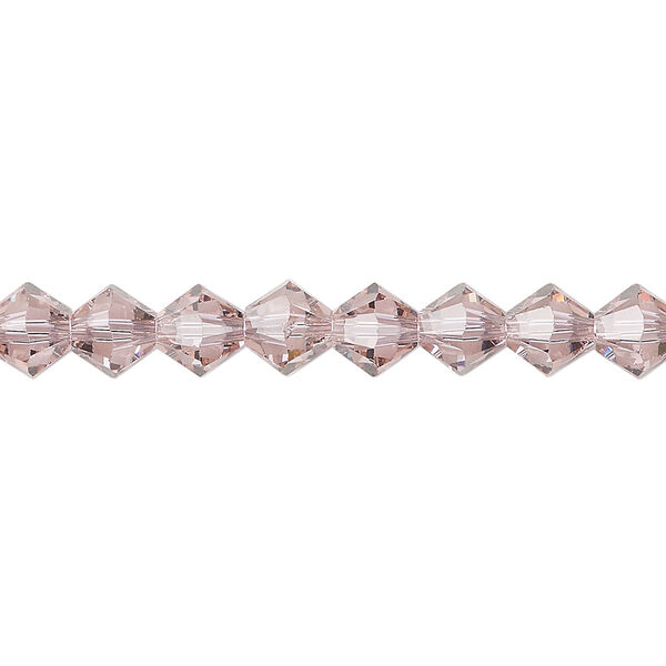 Bead 24pk cantaloupe, Crystal Passions&reg; 6mm bicone 5328 image number 0