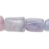 Rainbow fluorite 1pkg1, nugget bead natural, 15 inch small to large image number 0
