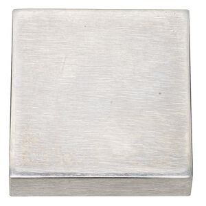 Bench block, steel, 2-1/2 x 2-1/2 x 3/4 inch square. Sold individually.