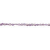 Amethyst 1pkg1, hand-cut freeform bead natural, 13 inch light to medium 7x7mm-13x8mm image number 1