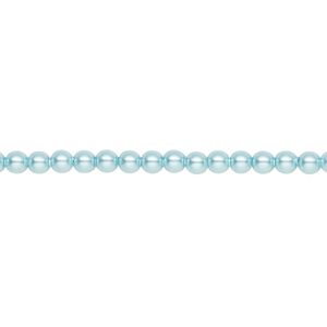 Pearl 1000pk azore pearl, Swarovski® 3mm round 5810