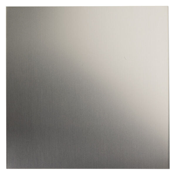 Sheet, copper / zinc / nickel, nickel silver, half-hard, 6x6-inch square, 26 gauge. Sold individually. image number 0