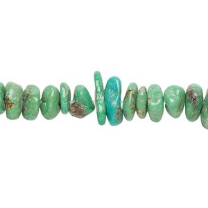 Turquoise 1pkg1, chip bead 15.5-16 inch medium
