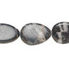 Desert pink marble 1pkg1, puffed teardrop bead natural, 15 inch 18x14mm-20x16mm image number 0