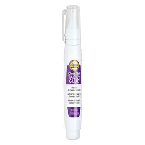 Adhesive 1pkg2, Aleene's® Clear Gel Tacky Glue® pens. Sold per pkg of (2) 0.63 fl oz pens.