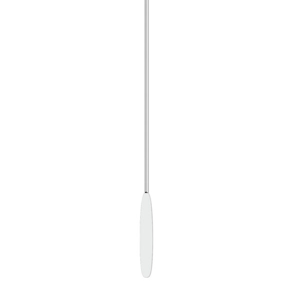 Paddle pin, sterling silver, 2 inches long with 1/2 inch paddle, 23 gauge. Sold per pkg of 10. image number 0