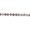 Crazy Horse&trade; stone (calcite / limestone) 1pkg1, matte puffed diamond bead natural, 15 inch 19-20mm image number 1