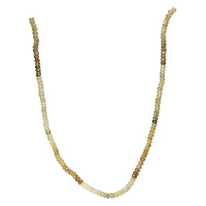 Grossularite garnet 1pkg1, hand-cut tumbled faceted rondelle bead natural 15 inch 4x2mm-6x4mm