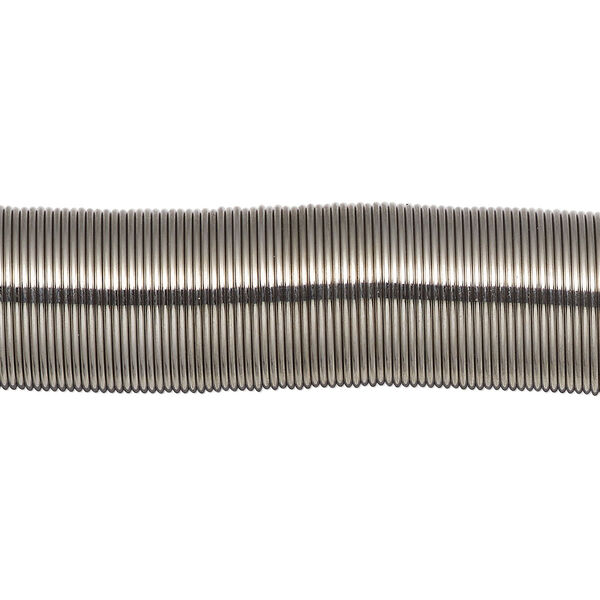 Memory wire, stainless steel, 1/2 inch toe ring, 0.65-0.75mm thick. Sold per 1-ounce pkg, approximately 250 loops. image number 0