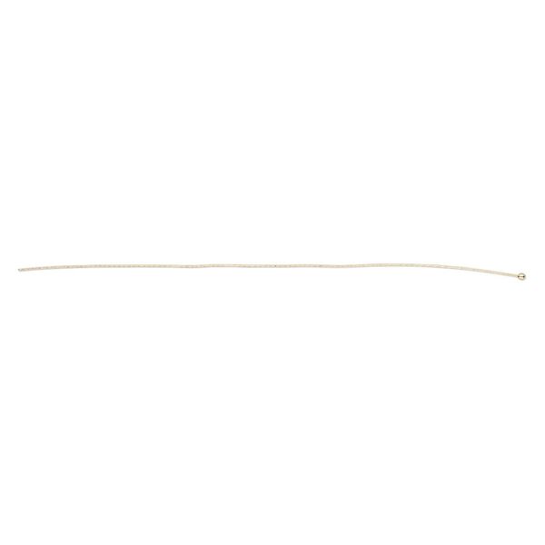 Head pin, gold-finished copper, 7-3/4 inches with 3mm ball, 18 gauge. Sold per pkg of 10. image number 0