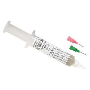 Solder paste, sterling silver with flux, easy flow. Sold per 0.5-troy ounce tube.