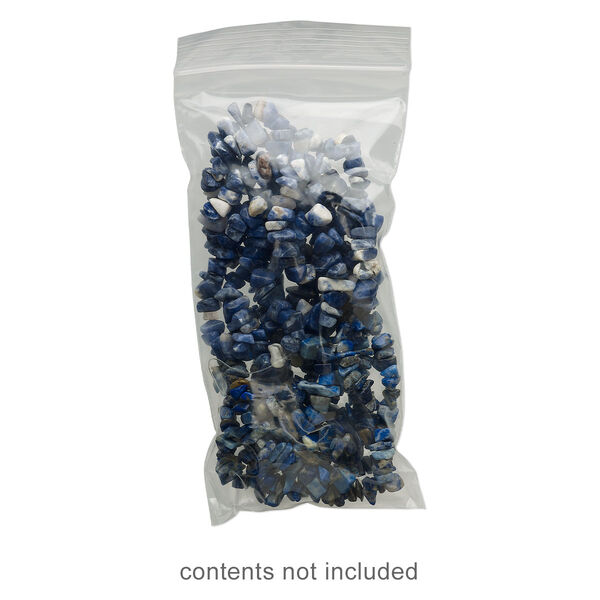 Bag, Tite-Lip™, plastic, clear, 3x6-inch top zip. Sold per pkg of 1,000. image number 0