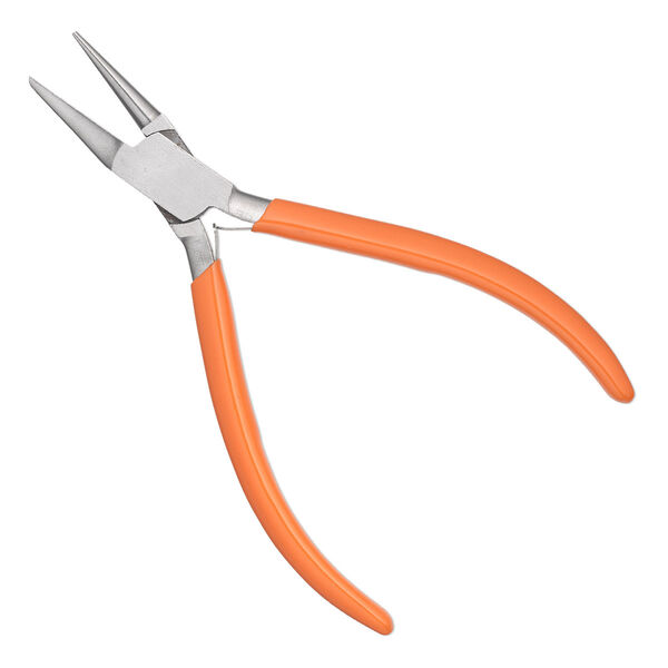 Pliers, Wolf Tools® Groovy Looping, stainless steel and rubber, 5 inches. Sold individually. image number 0
