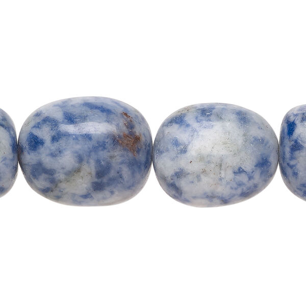 Sodalite 1pkg1, nugget bead natural, 15 inch small to large image number 0