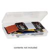 Organizer box, plastic, clear, 1-cell, 7x3-3/4 x1 inch. Sold per pkg of 2. image number 0