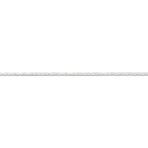 Chain 1pkg1 sterling silver Boston link, 0.9mm, Gossamer™ 50 foot unfinished