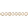 Freshwater pearl 1pkg1, semi-round, 14 inch apricot 5-6mm cultured image number 0