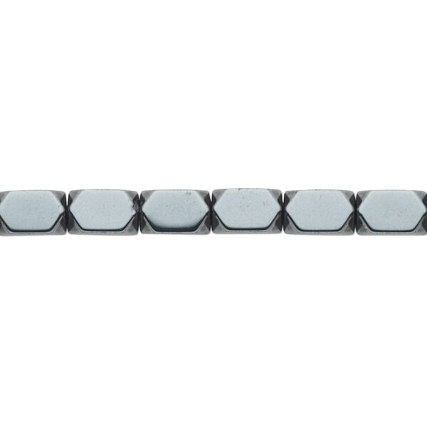 Hemalyke™ 1pkg1, faceted square tube bead 15.5-16 inch 8x5mm image number 0