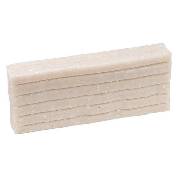 Polymer clay, Sculpey® PREMO, opal. Sold per 8-ounce bar. image number 0