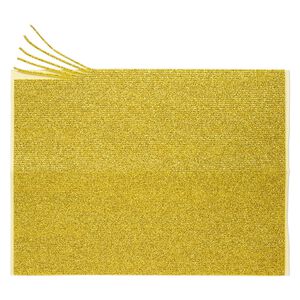 Adhesive strip, Art Edge™, EVA foam, gold glitter, 2mm. Sold per 10-inch sheet.