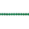 Bead 1pkg1 glass, translucent green, 16mm round, 15 inches. image number 1