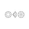 Chaton 6pk peridot frost foil back, Crystal Passions&reg; 8.16-8.41mm round SS39 1088 image number 1