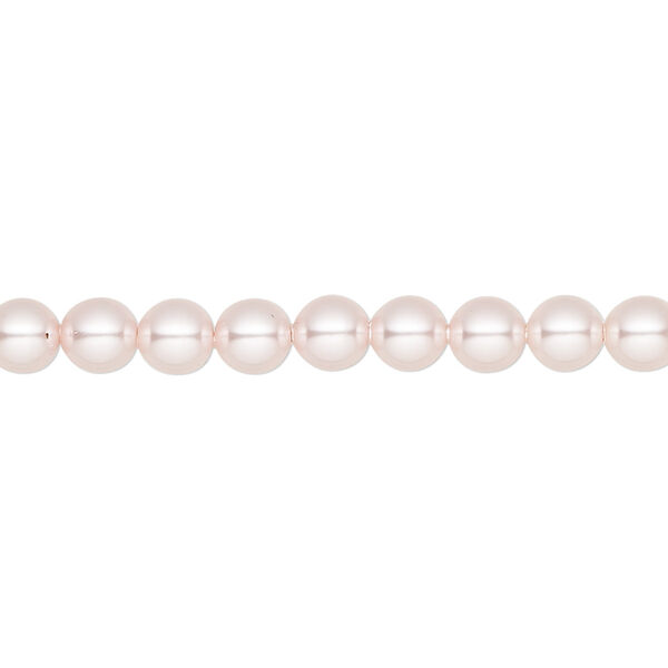 Pearl 100pk rosaline, Crystal Passions® 5mm round 5810 image number 0