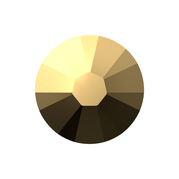 Flat back 1pkg1440 crystal aurum foil back, Swarovski®, 2.5-2.7mm rose round SS9 2058 image number 0