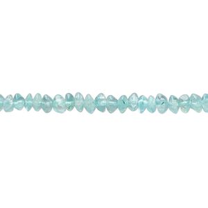 Apatite 1pkg1, hand-cut saucer bead natural 13 inch 4x2mm-5x4mm