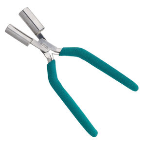 Pliers, Wubbers&reg; Designer Mandrel, pkg/1, extra-large round mandrel, steel and rubber, 7 inches.
