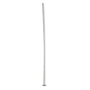 Head pin, sterling silver, 1-1/2 inches with domed head, 22 gauge. Sold per pkg of 10.