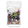 Bag, Tite-Lip™, plastic, clear, 4x6-inch top zip with hole. Sold per pkg of 100. image number 0