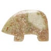 Autumn jasper 1pkg1, half-drilled Zuni-style bear focal natural, 39x22mm-43x31mm image number 2