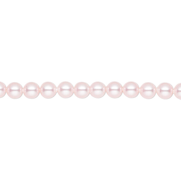 Pearl 100pk rosaline, Crystal Passions® 4mm round 5810 image number 0