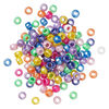 Pony bead mix 1pkg900, The Beadery&reg; plastic, opaque, mixed pearl colors, 9x6mm (750V139) image number 0