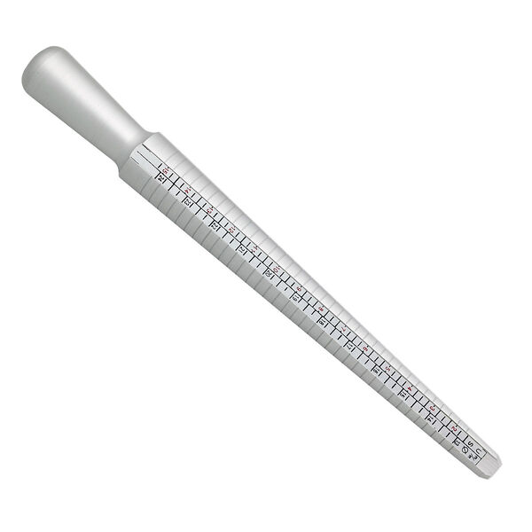 Ring mandrel, aluminum, 10 inches. Sold individually. image number 0