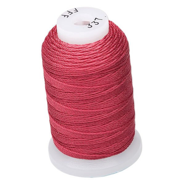 Thread, Purely Silk™, maroon, size FFF. Sold per 92-yard spool. image number 0