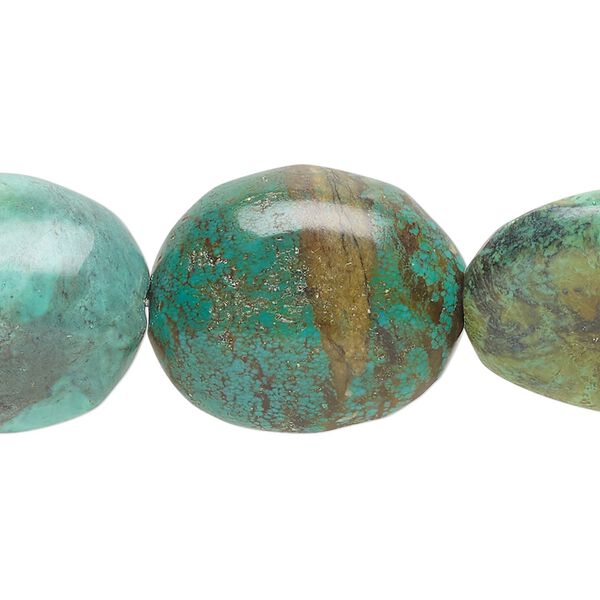 Magnesite 1pkg1, nugget bead 15 inch large to extra-large image number 0