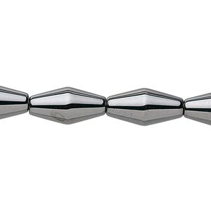 Hemalyke™ 1pkg1, double cone bead 15.5-16 inch 16x8mm