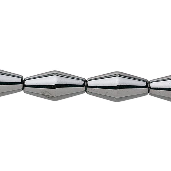 Hemalyke™ 1pkg1, double cone bead 15.5-16 inch 16x8mm image number 0